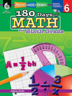 cover image of 180 Days of Math for Sixth Grade